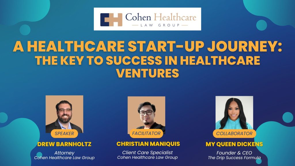 A Healthcare Start-up Journey: The Key to Success in Healthcare Ventures