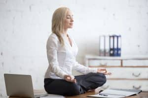 Woman Meditating