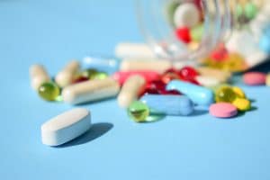 Multicolored Bright Various Type Pills