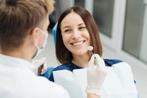 Dentist with Patient