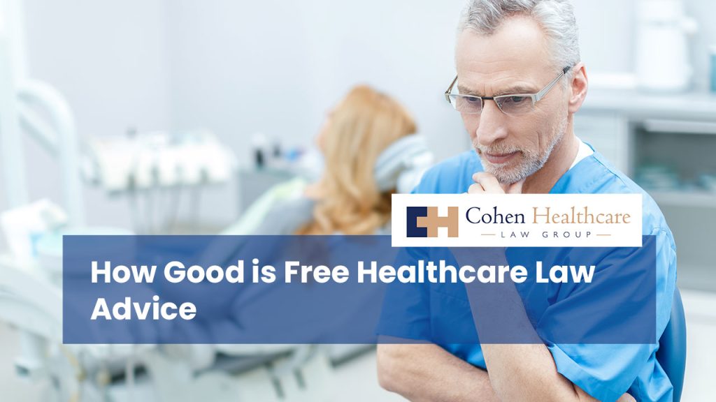 How Good is Free Healthcare Law Advice
