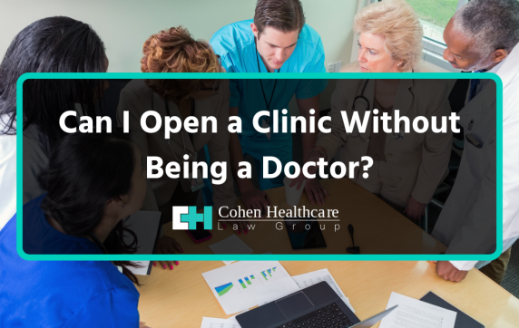 can i open a clinic without being a doctor