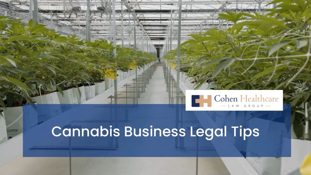 Cannabis Business Legal Tips