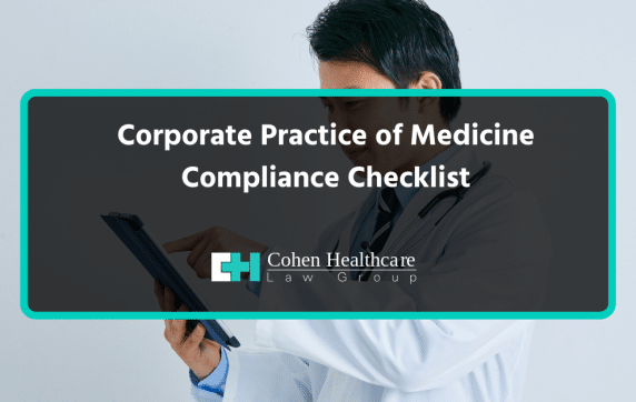 Corporate Practice of Medicine Compliance Checklist