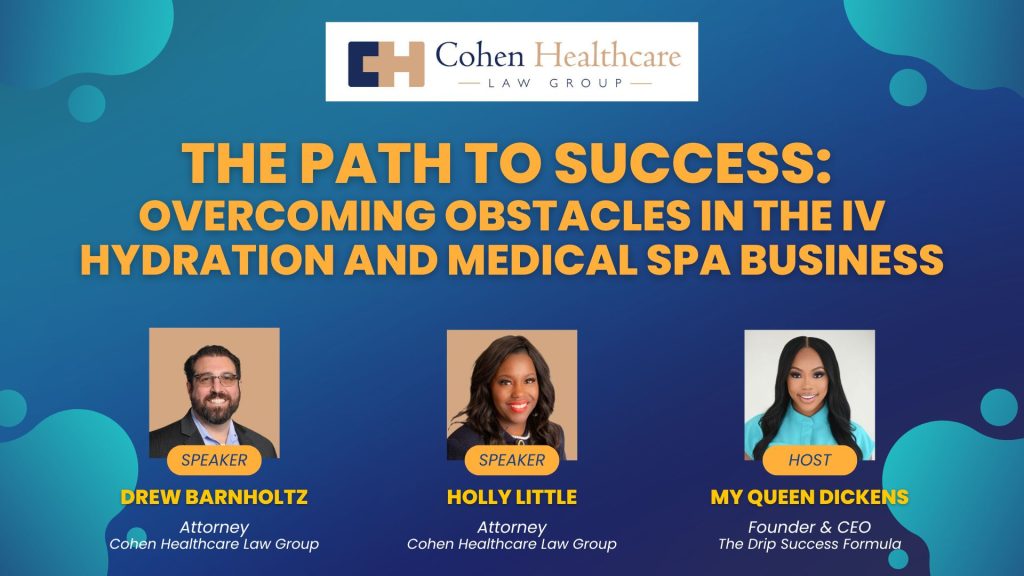 The Path to Success: Overcoming Obstacles in the IV Hydration and Medical Spa Business