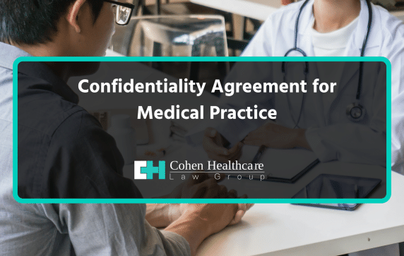 Confidentiality Agreement for Medical Practice
